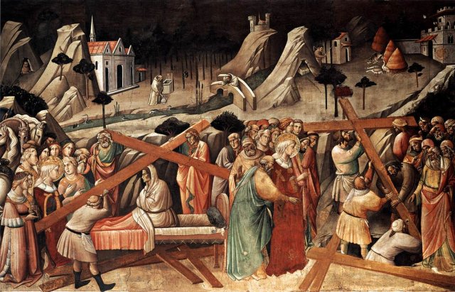 El descubrimiento de la cruz de Cristo